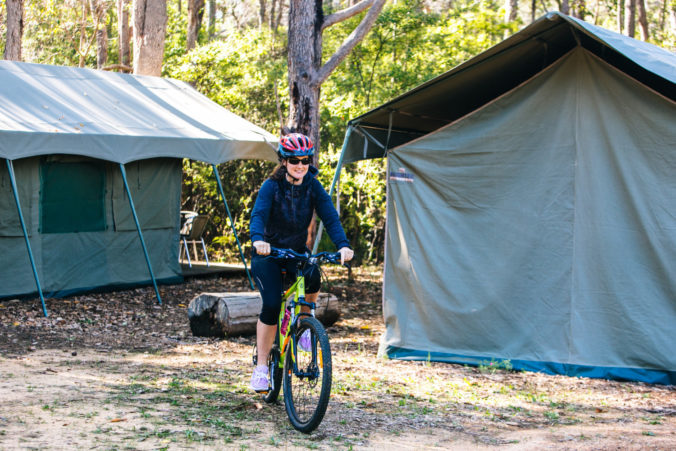 Cycling Camping Margaret River Winter