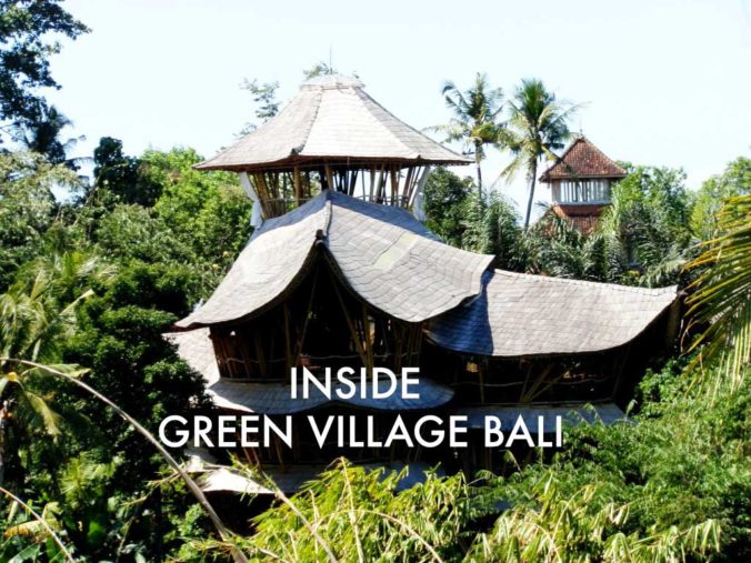 Inside Green village Bali