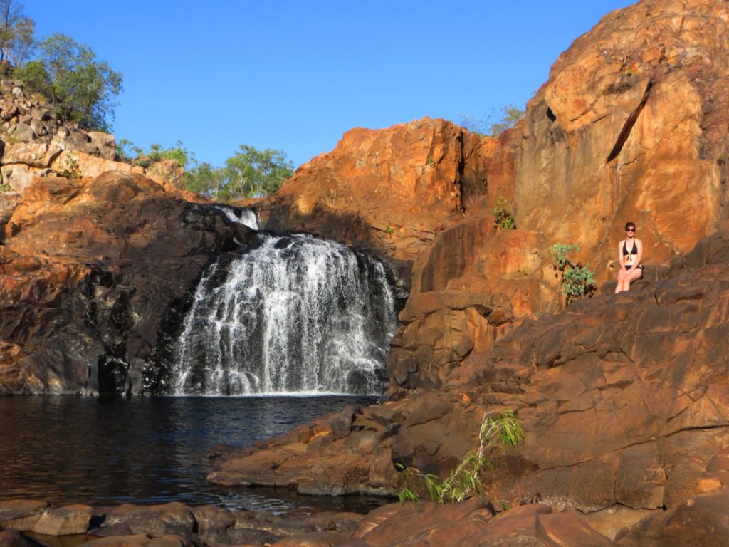 Waterfall Outback Australia