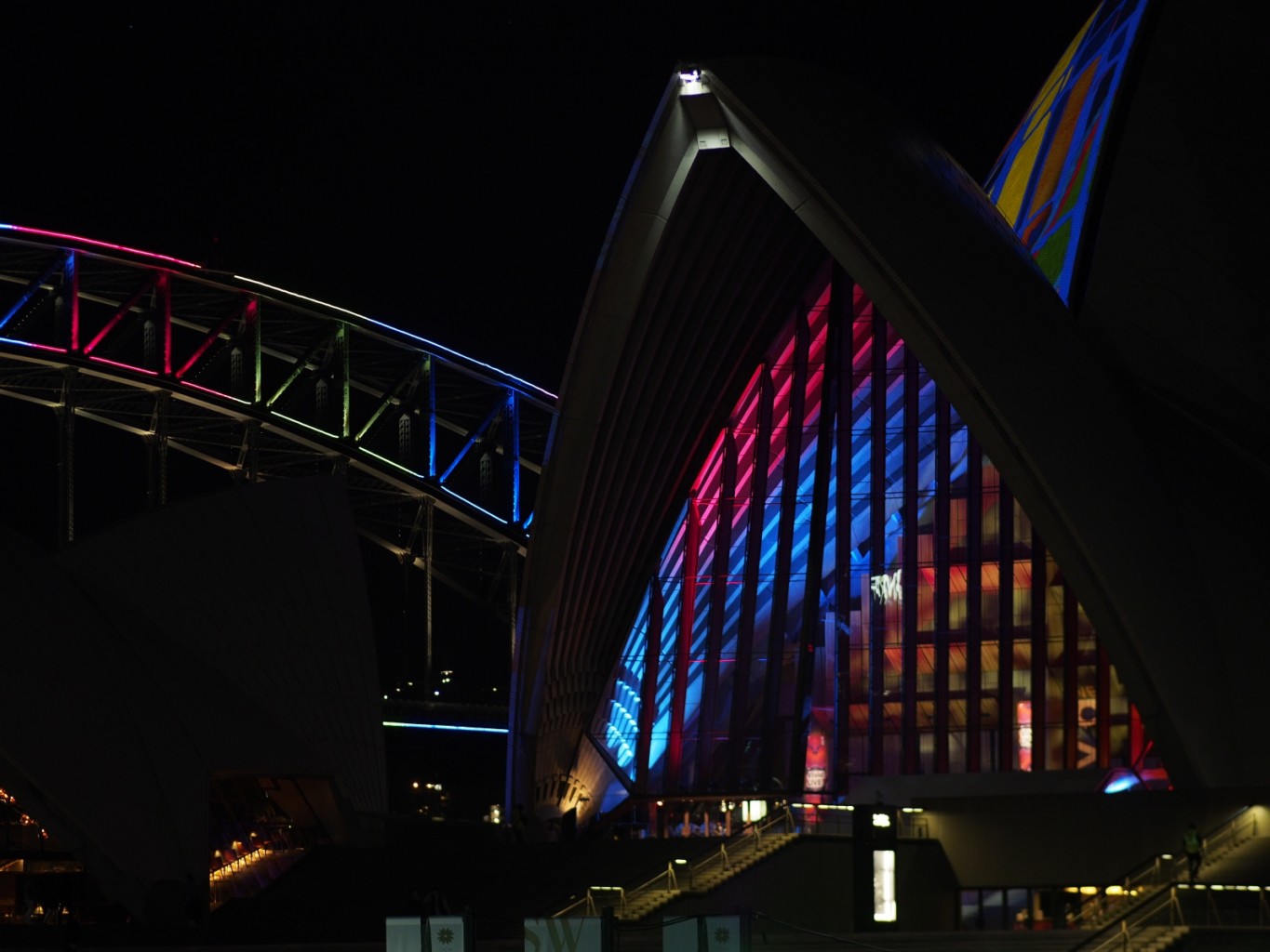 Opera House Colours Vivid 2016