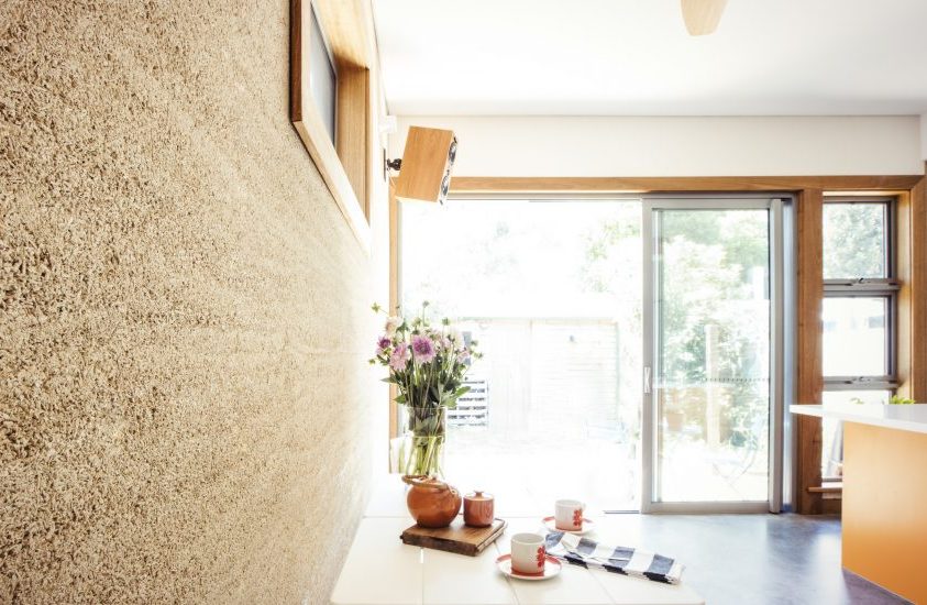 Hempcrete House Wall Sustainable House Day