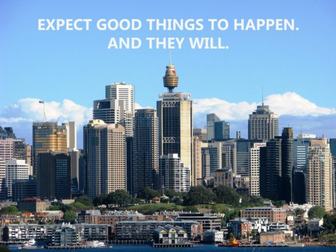 Expect Good Things