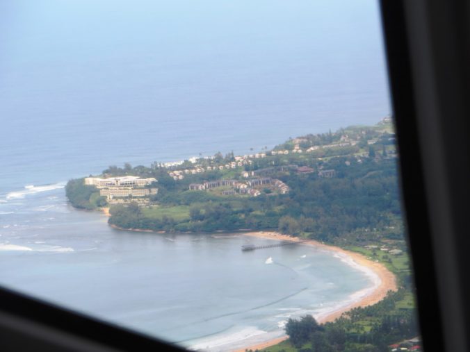 Princeville From Helicopter