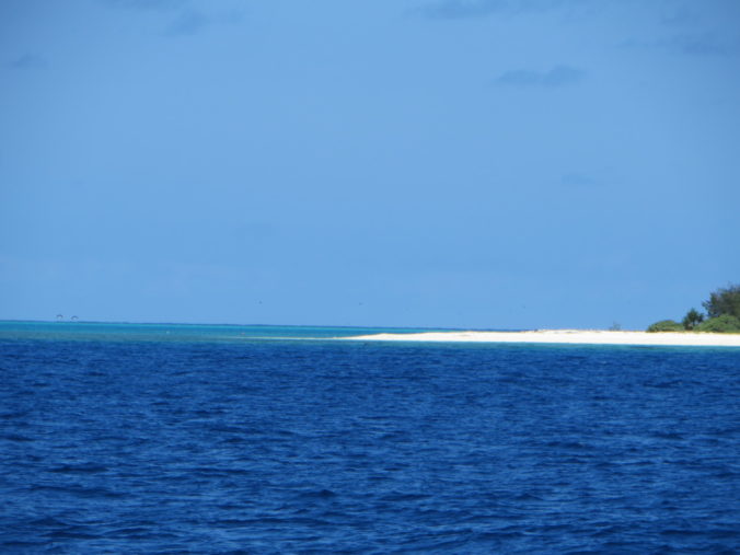 Approaching Lady Musgrave Island