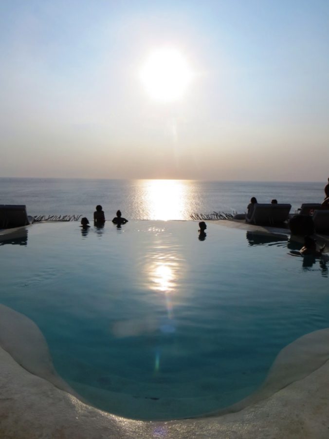 El Kabron Cifftop Pool Bar Bali Sunset